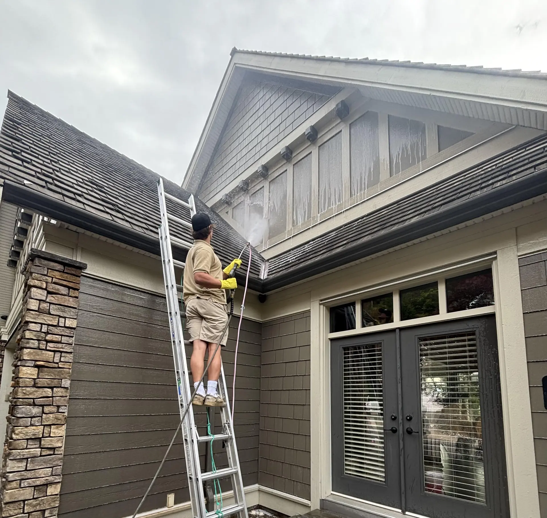 Siding Soft Wash in the Fraser Valley by Bread&Butter Exteriors