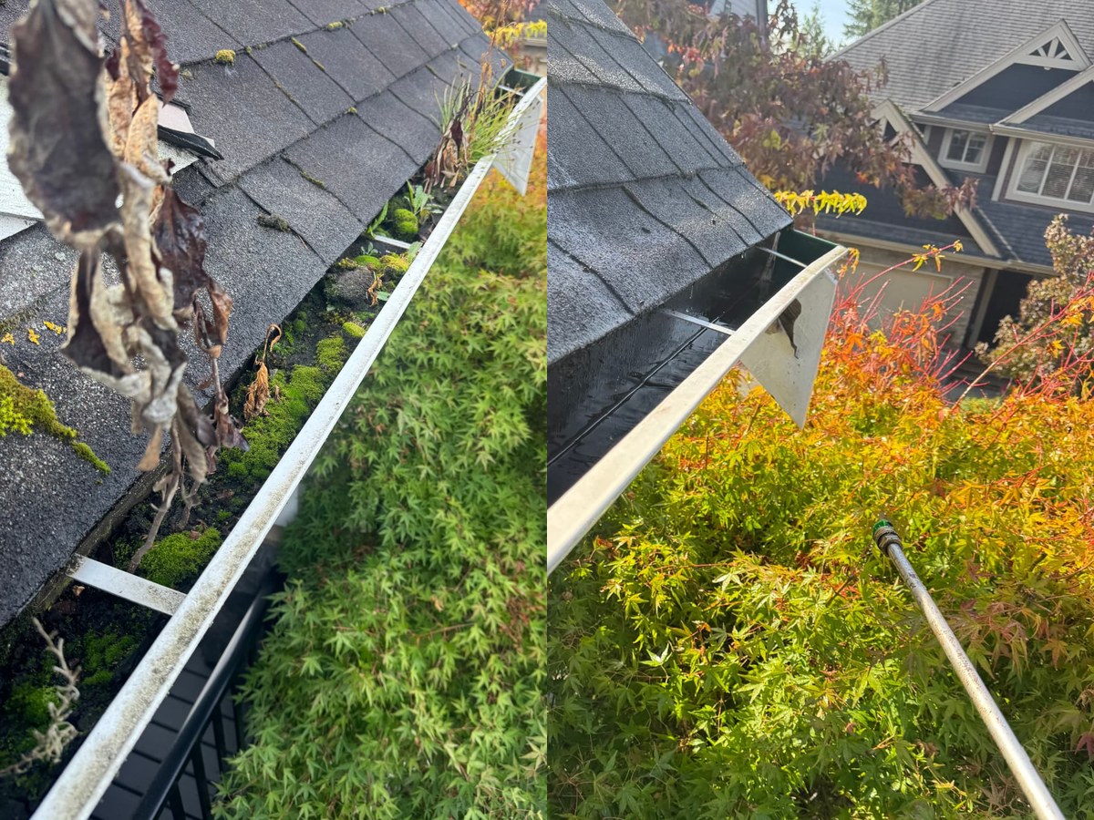 Gutter Cleaning in the Fraser Valley by Bread&Butter Exteriors